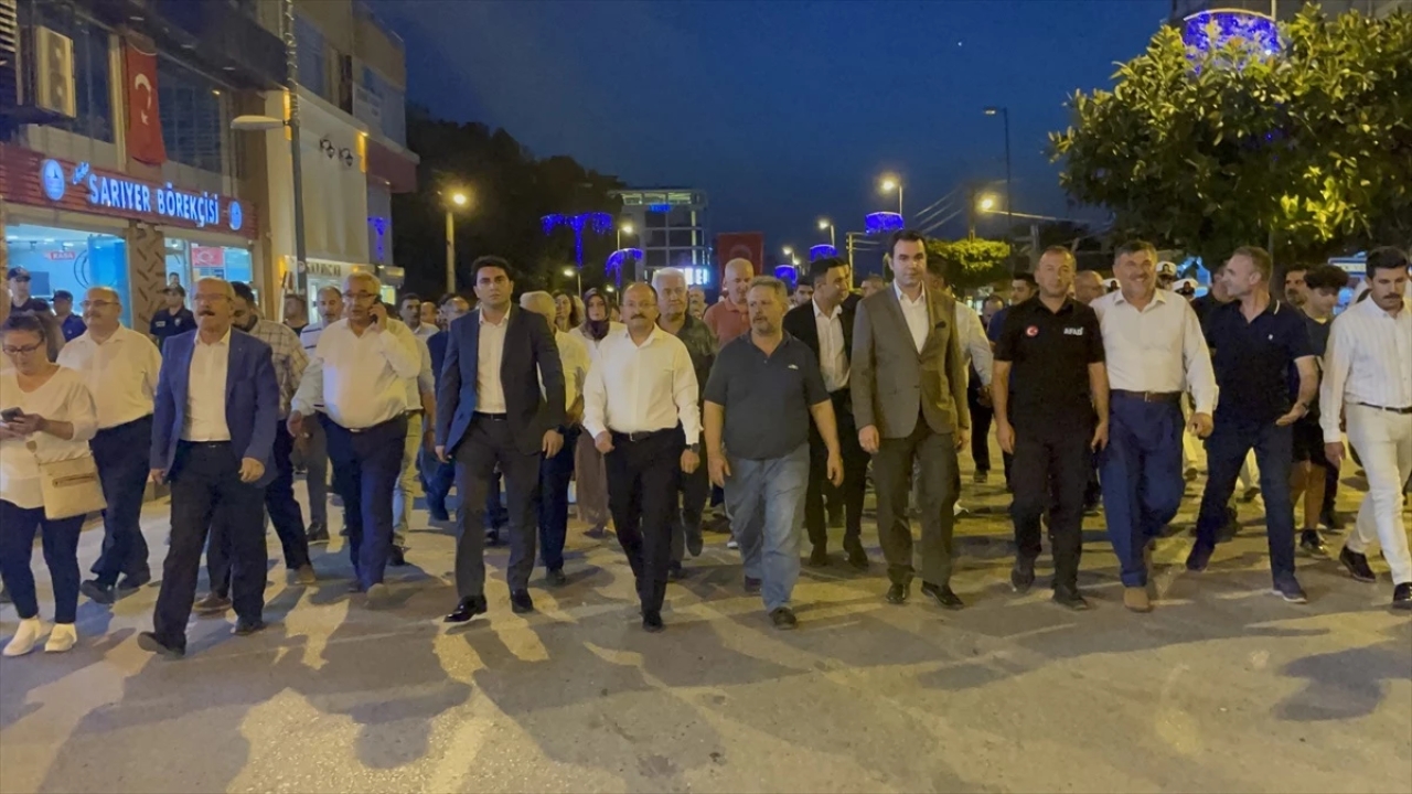 15 Temmuz Demokrasi ve Milli Birlik Günü'nde Adana, Mersin ve Hatay'da düzenlenen etkinlikler
