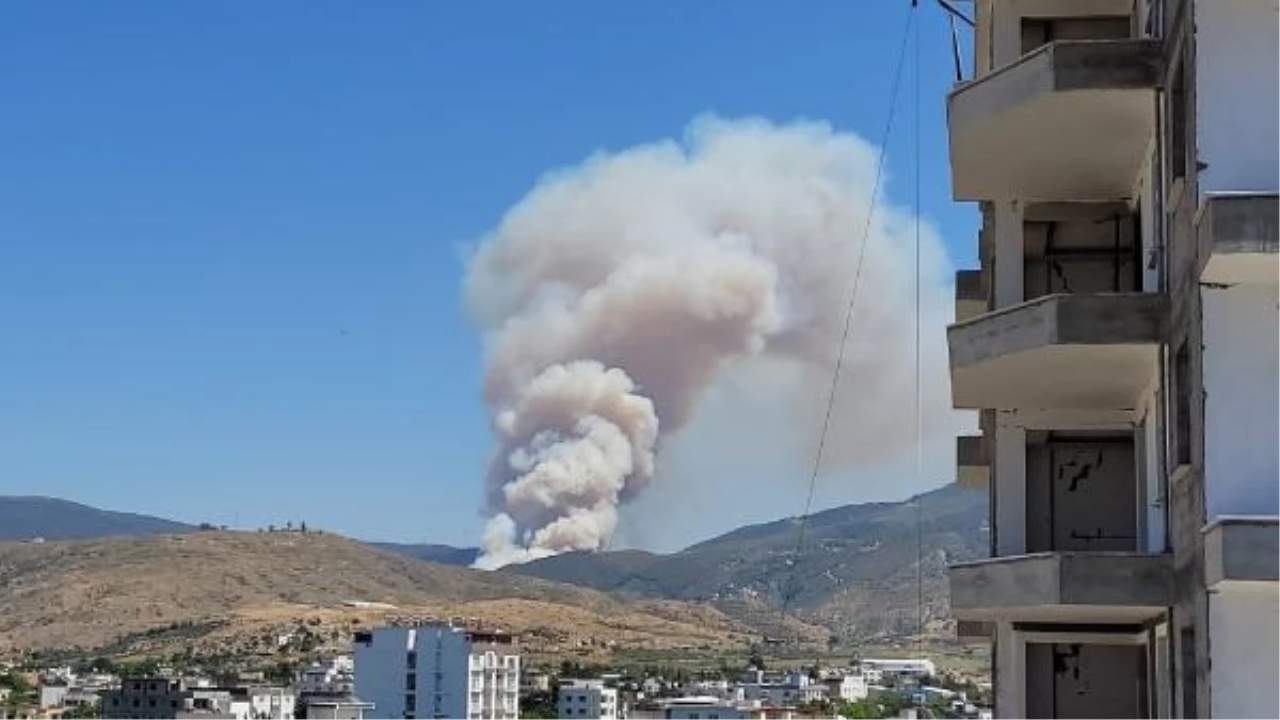 Hatay Belen'de Orman Yangını Çıktı