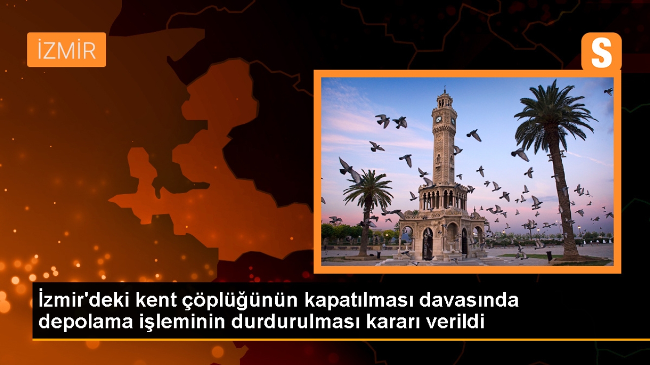 Harmandalı Çöplüğü'nün kapatılması için açılan davada mahkemeden durdurma kararı