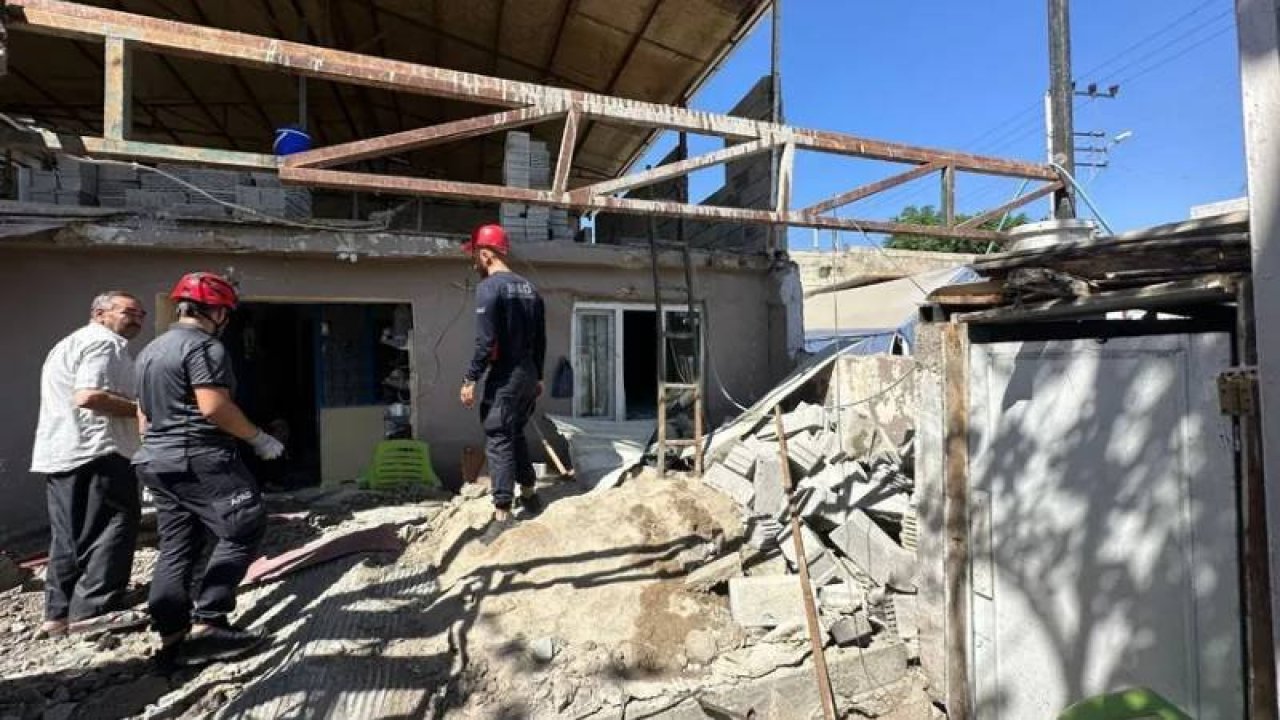 Kahramanmaraş'ta balkon çöktü: 1 ölü, 2 yaralı