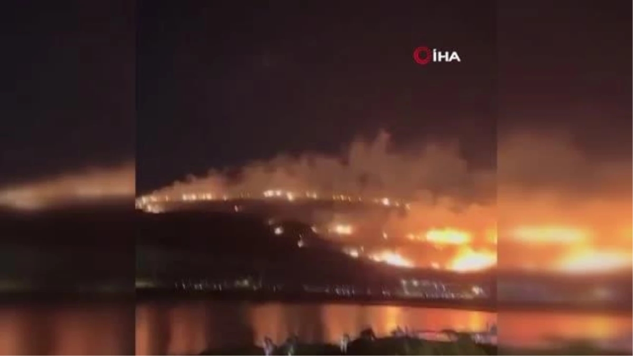 Çeşme'deki yangınla ilgili 1 şüpheli gözaltında