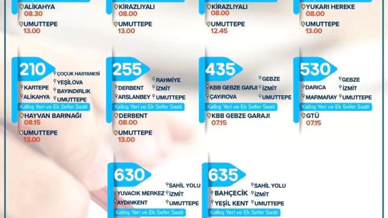 Kocaeli Büyükşehir Belediyesi, KPSS için ek sefer düzenleyecek