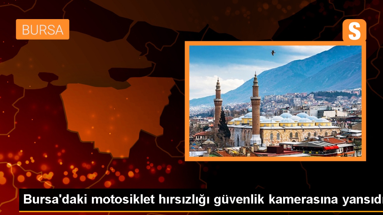 Orhangazi'de Fabrika Önünde Motosiklet Çalındı