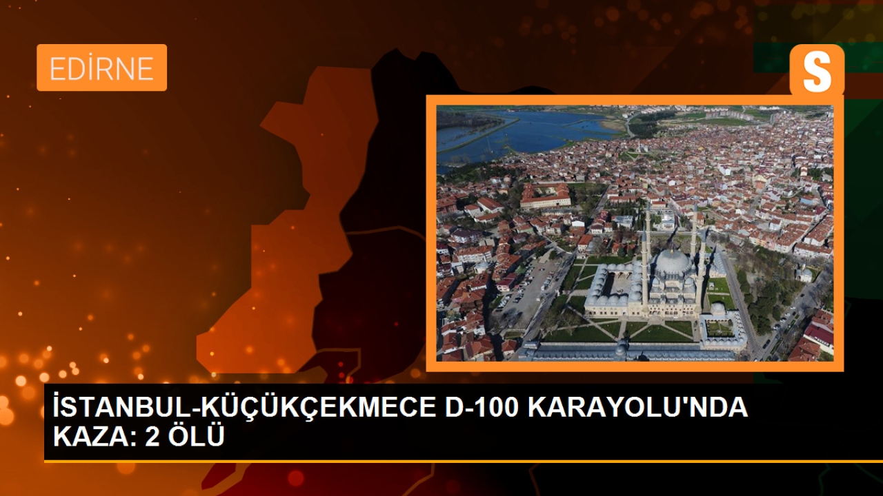Küçükçekmece'de korkunç kaza: 2 ölü