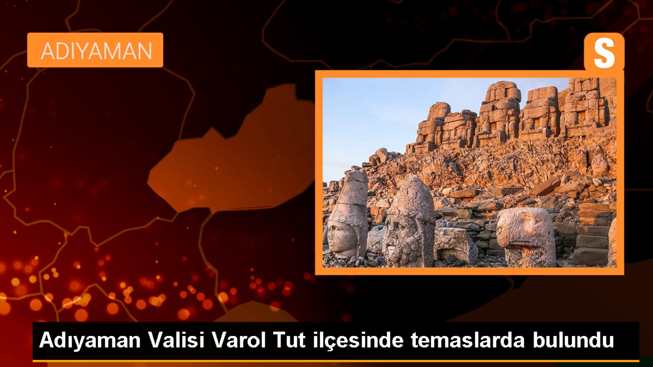 Adıyaman Valisi Osman Varol, Tut ilçesinde konteyner kenti ve esnafı ziyaret etti
