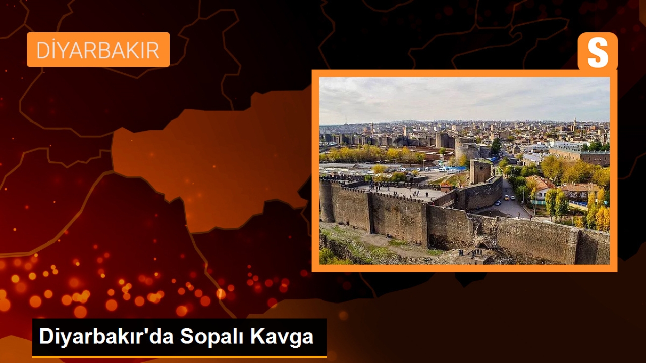 Diyarbakır'da Sopalı Kavga