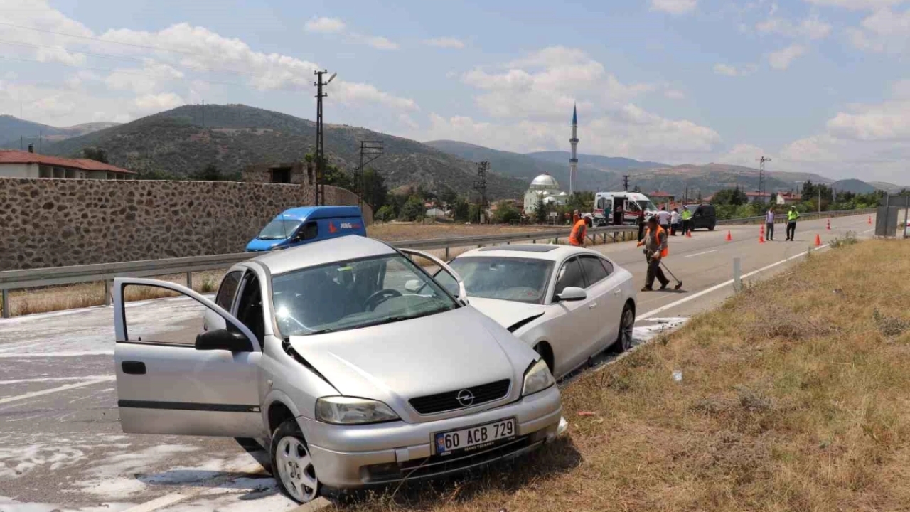 Tokat'ta kaza: 1 ölü, 5 yaralı
