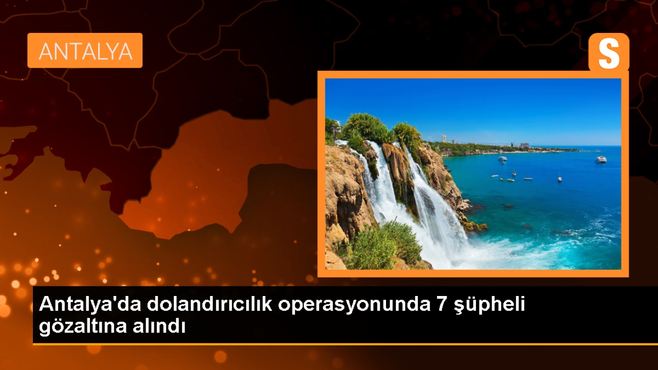 Alanya'da piramit satış sistemiyle dolandırıcılık yapan şüphelilerden biri tutuklandı