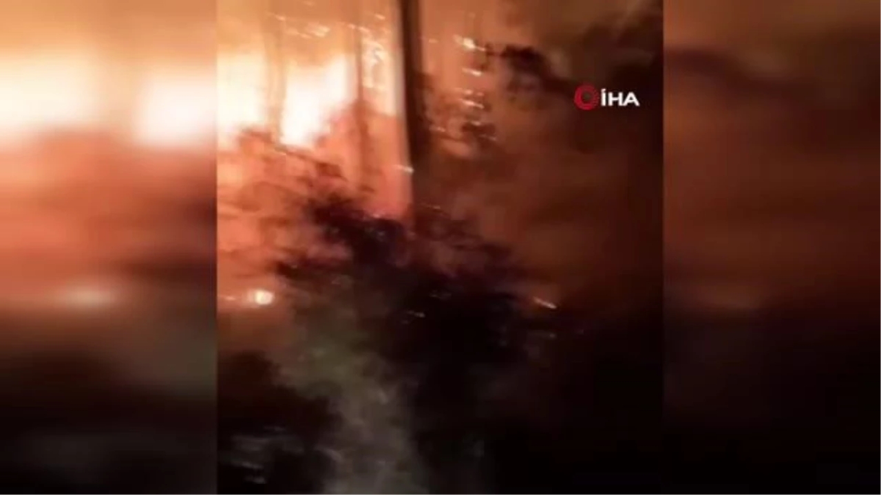 Antalya'da orman yangını Ekipler Kemer'deki yangının yayılmaması için mücadele ediyor