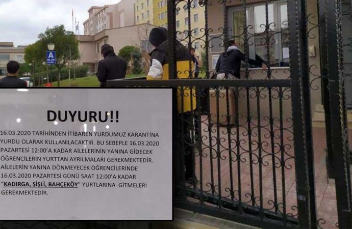 İstanbul’da binlerce kişilik yurt boşaltıldı