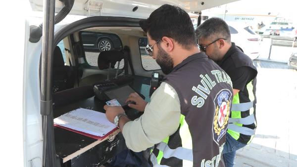 Ehliyetine 2081 yılına kadar el konulan taksici yakalandı