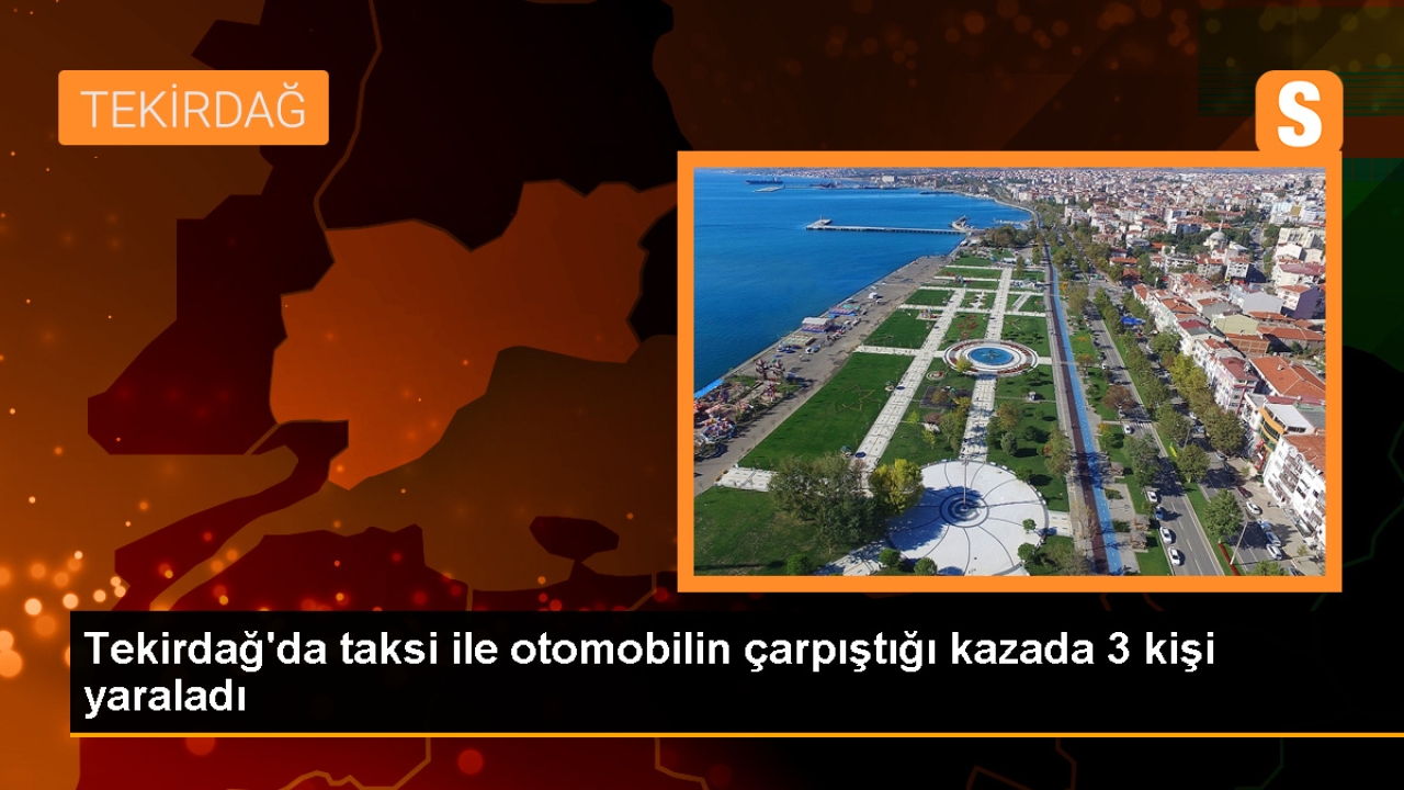 Çerkezköy'de Trafik Kazası: 3 Kişi Yaralandı