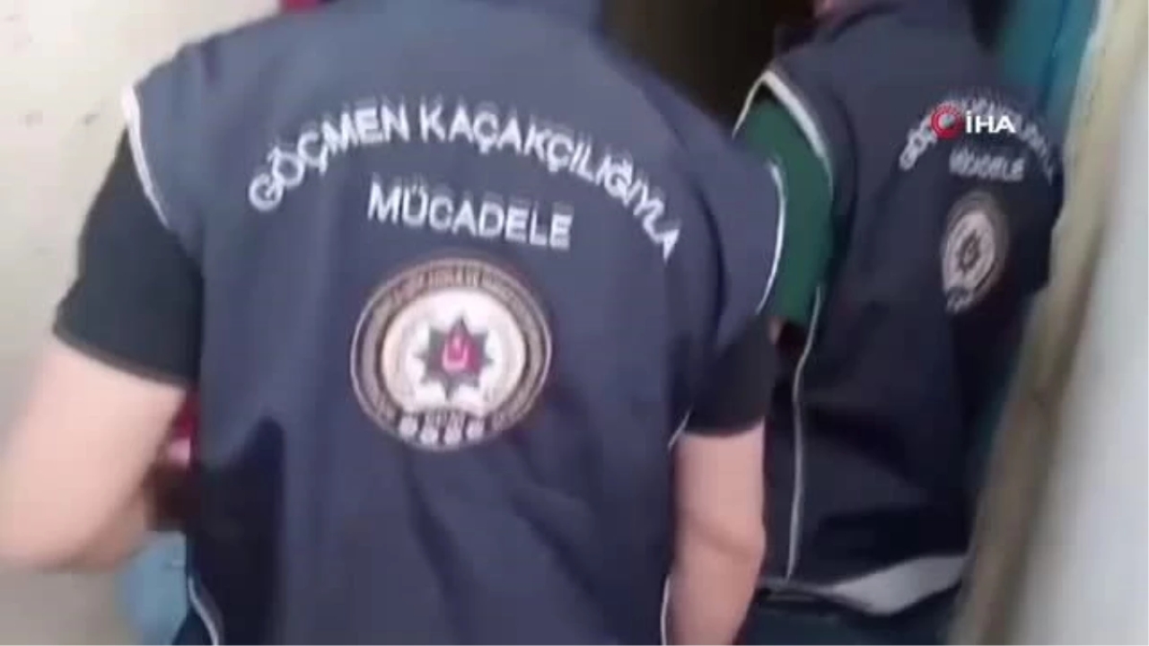 Kayseri'de 22 kaçak göçmen yakalandı