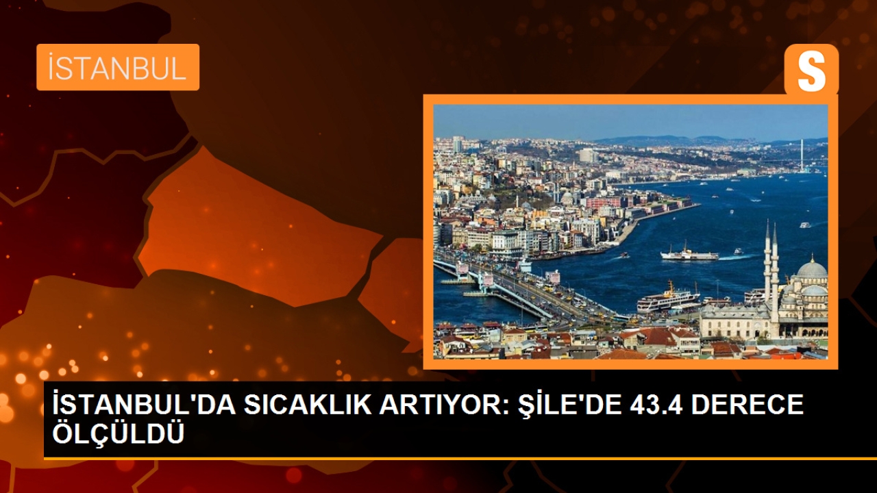 İstanbul'da Sıcaklık Rekor Seviyelere Ulaştı