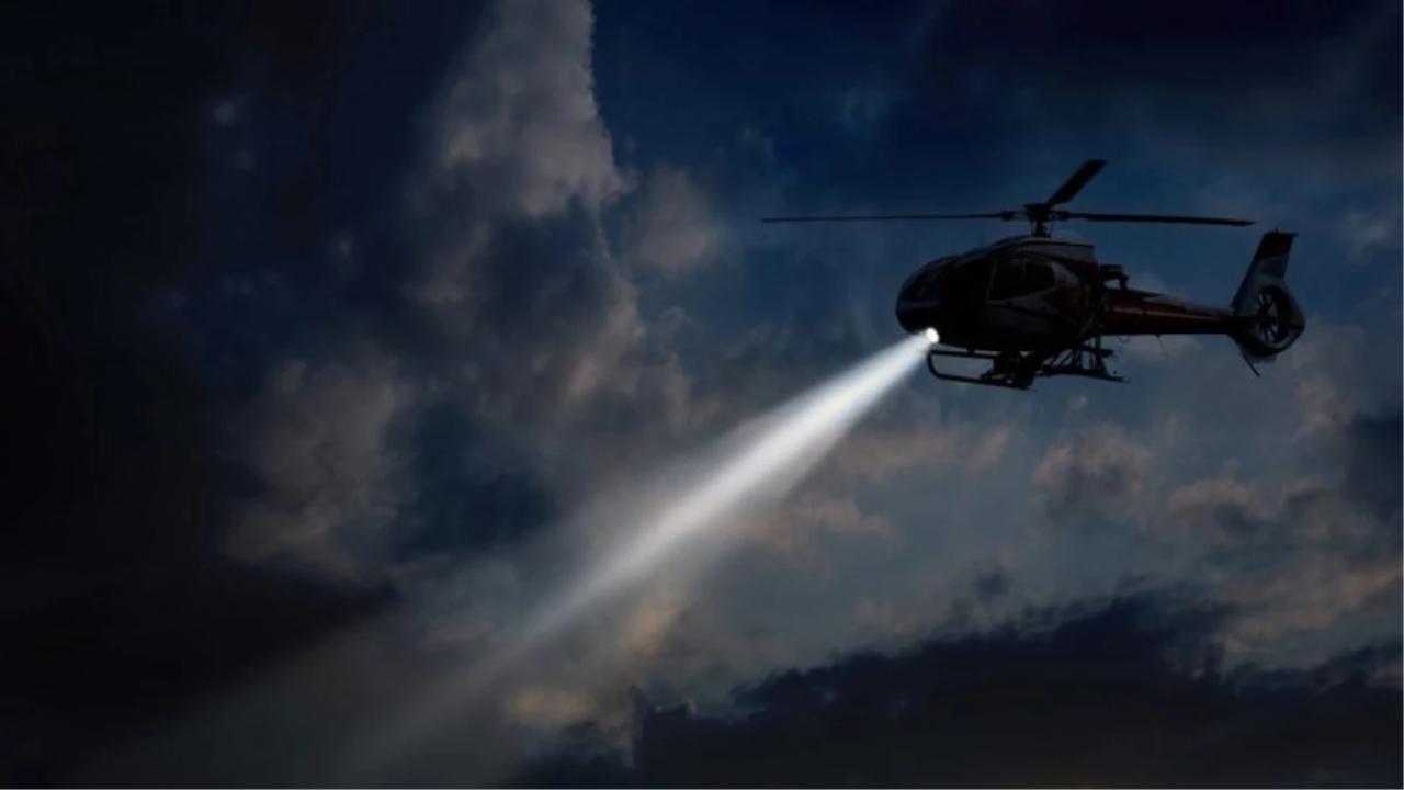 Kırklareli'nde Helikopterle Uyuşturucu Atıldı İddiası