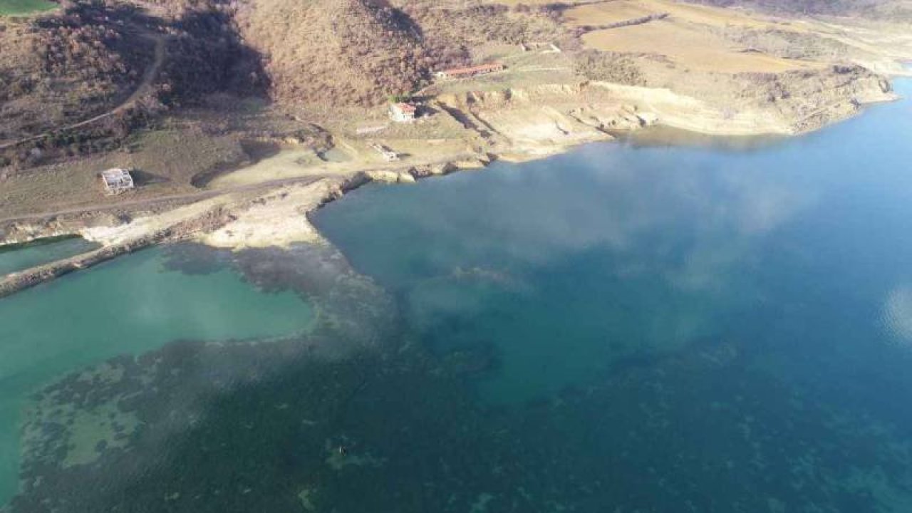 Tekirdağ'da Naip Barajı'nda doluluk oranı yüzde 19'a geriledi