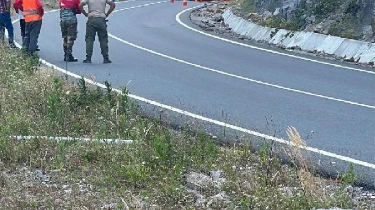 Ordu'da vinç yangını