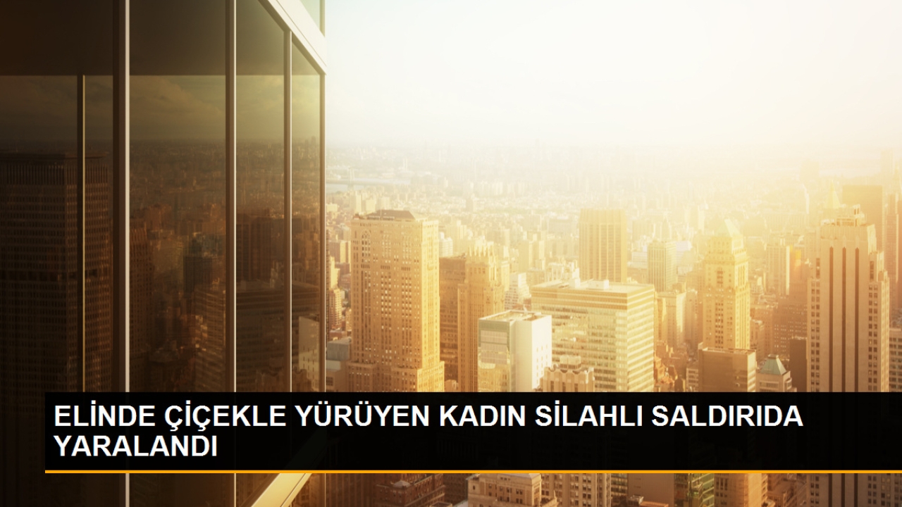 İzmit'te Çiçekli Kadına Silahlı Saldırı