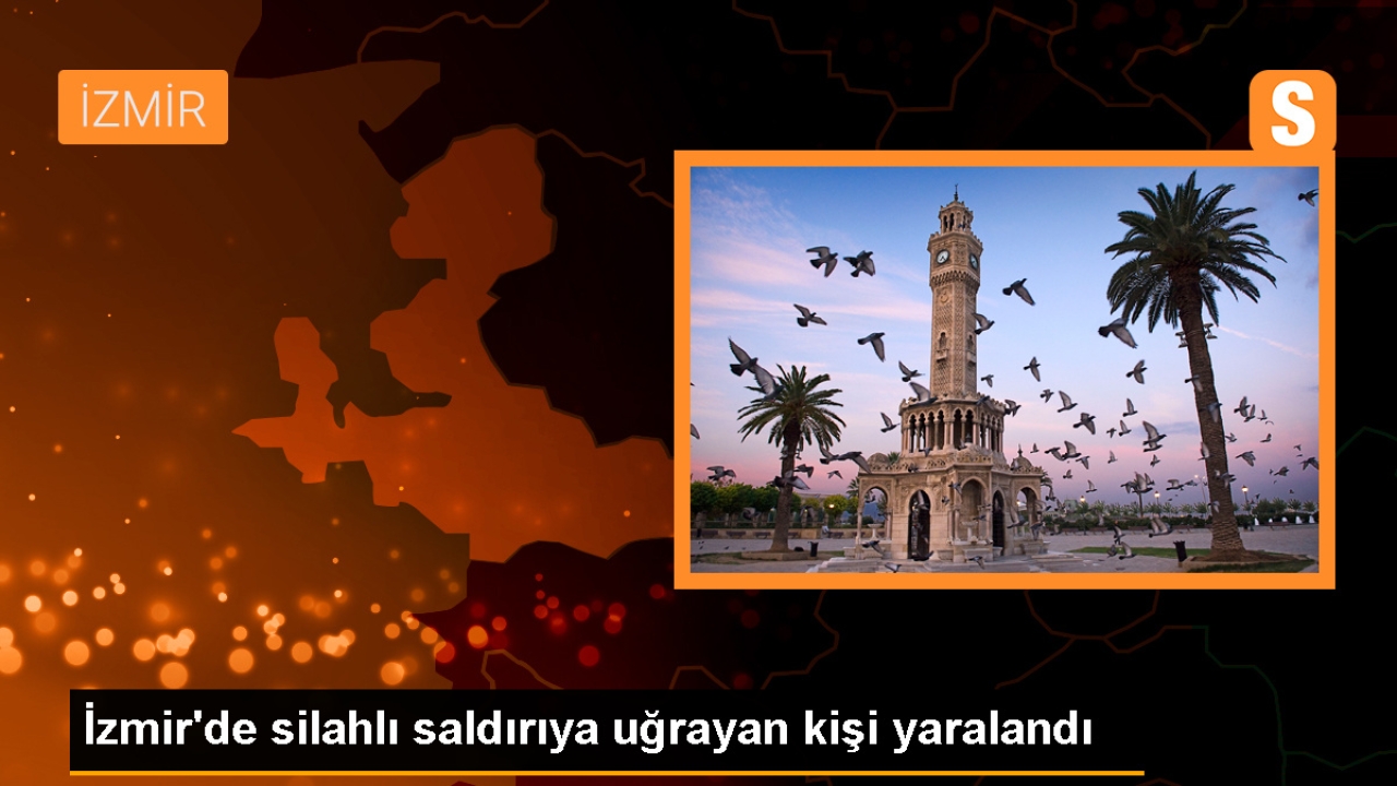 Konak ilçesinde motosikletiyle seyir halindeyken silahlı saldırıya uğrayan kişi hastaneye kaldırıldı