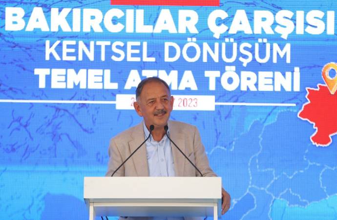 Bakan Özhaseki: Deprem 8-9 şiddetinde bile olsa evimizden çıkmayacağız