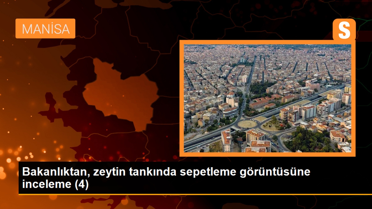 Tarım ve Orman Bakanlığı, Zeytin Tankına Girerek Zeytin Sepetleyen Kişi Hakkında Suç Duyurusunda Bulundu