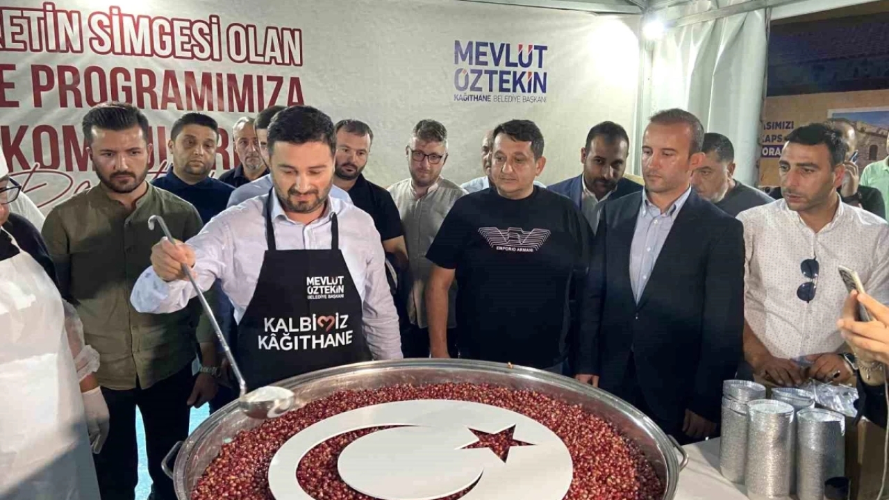 Kağıthane Belediyesi Muharrem Ayı'nda 25 Bin Kase Aşure Dağıttı