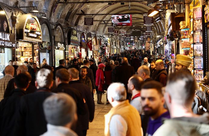 Kapalıçarşı koronavirüs nedeniyle kapatıldı