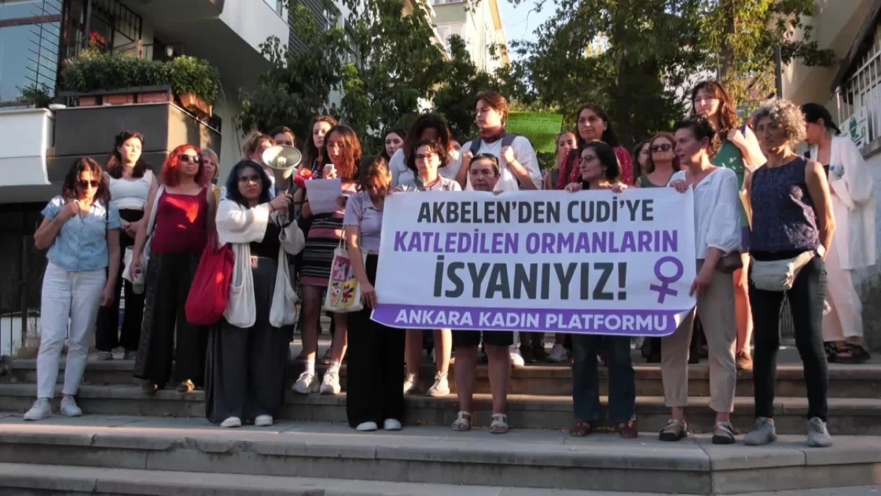 Ankara Kadın Plaftormu, Limak Holding'i Protesto Etti: 