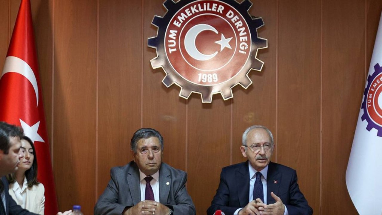 Kılıçdaroğlu, emeklilerle bir araya geldi: Bir kanun çıktı, kanuna itiraz ettim; ama kimse kusura bakmasın, he