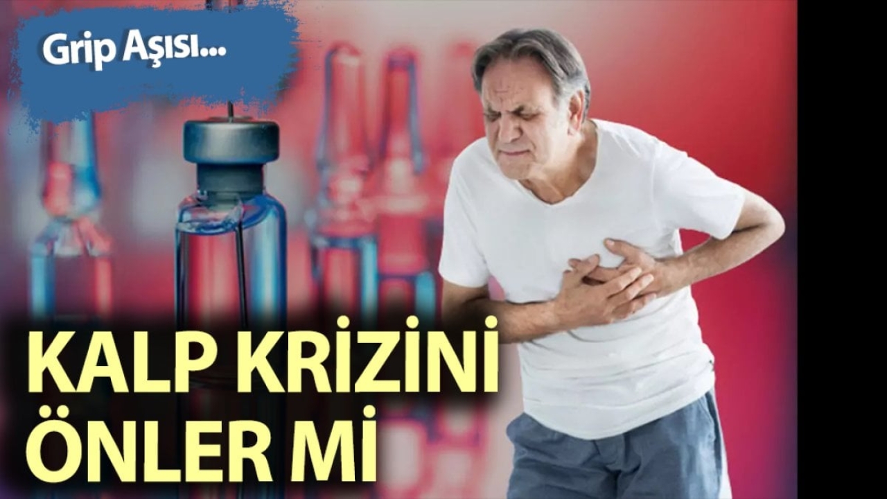 Grip aşısı kalp krizini önleyebilir mi