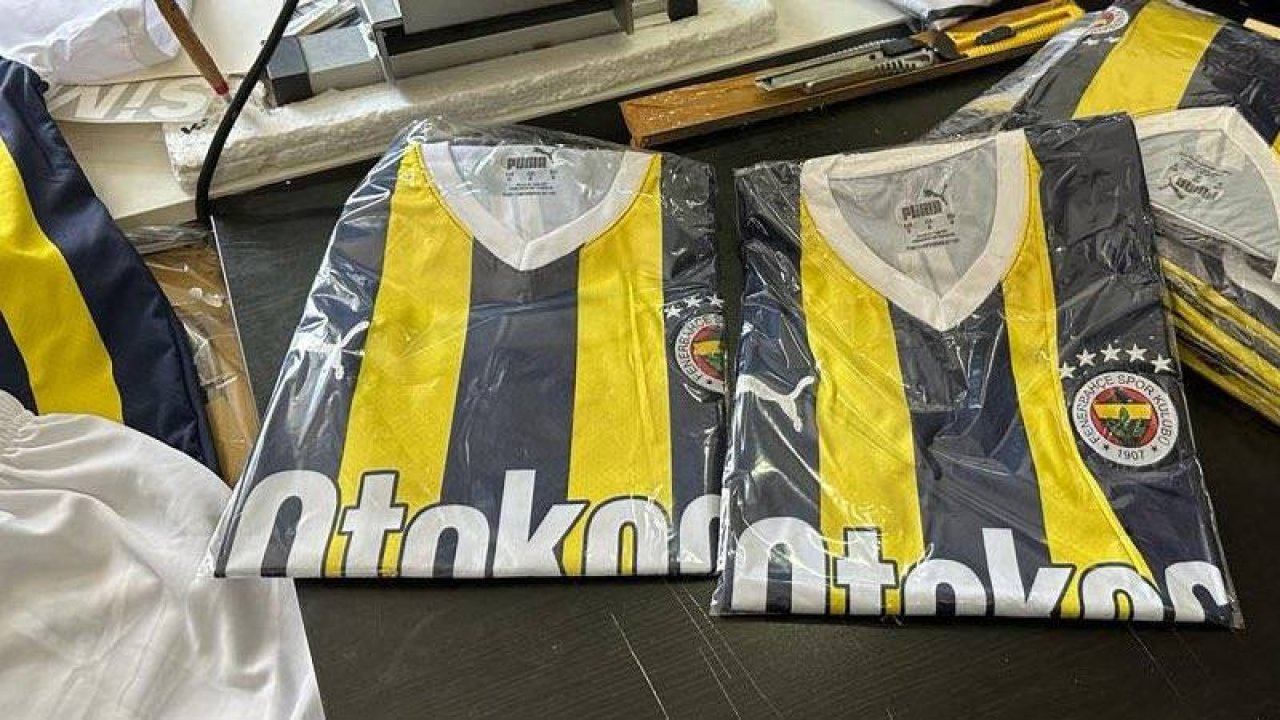 Fenerbahçe'den sahte forma operasyonu