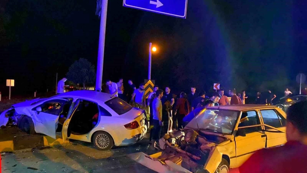 Zonguldak'ta trafik kazası: 2 kişi yaralandı