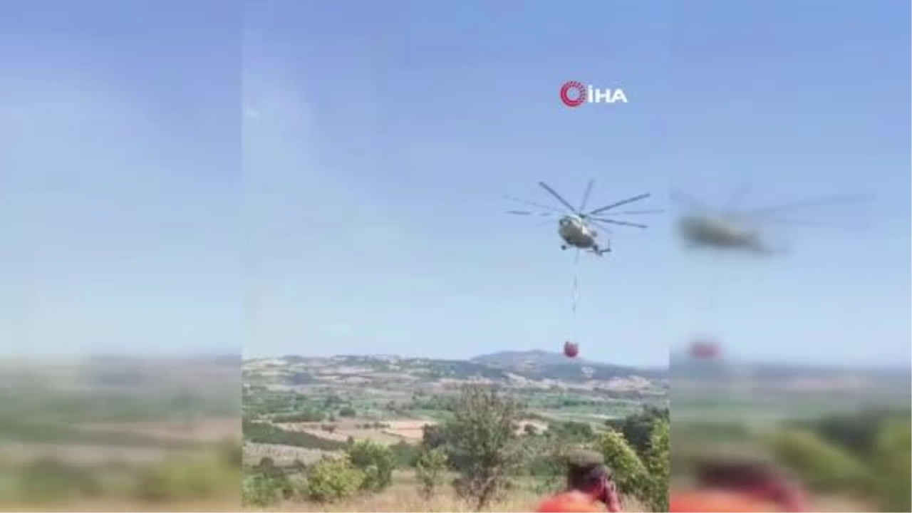 Bursa'da yangına off-road müdahalesi