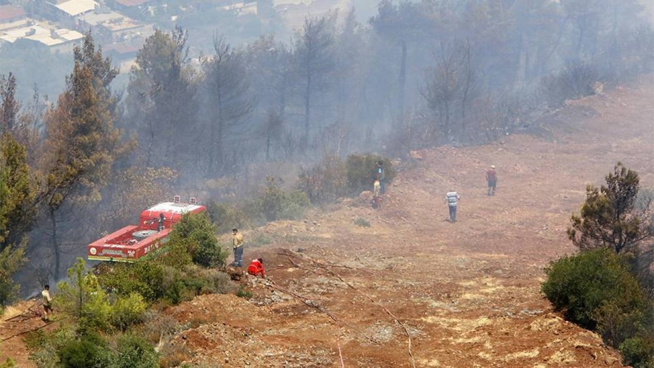 Hatay'daki orman yangınıyla ilgili yakalanan 4 şüpheliden 3'ü tutuklandı