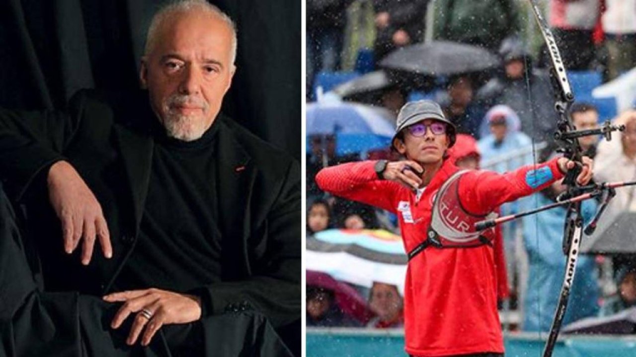 Paulo Coelho'dan Mete Gazoz'a 'Şampiyon' mesajı