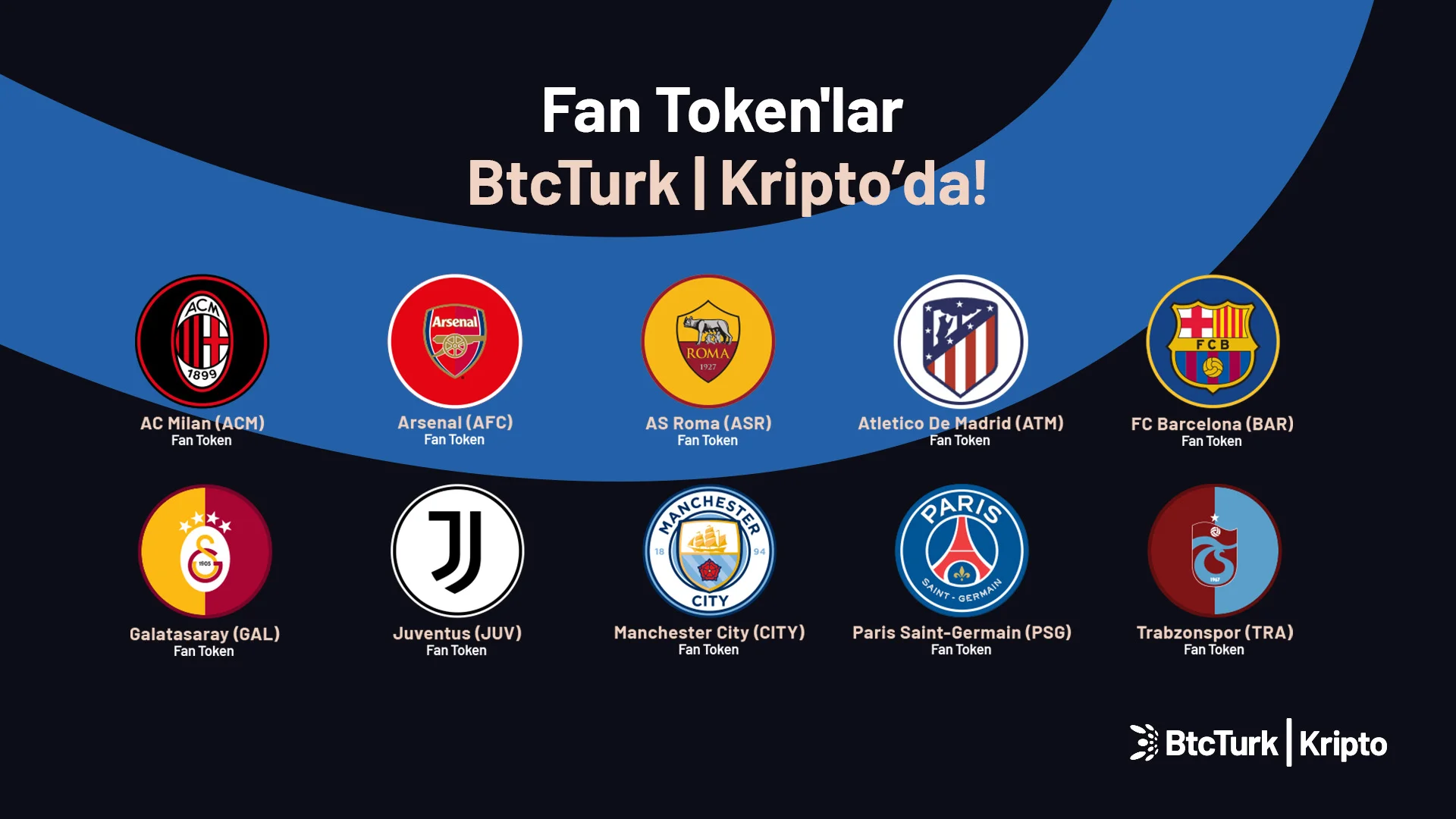 BtcTurk Fan Token ’ları listeledi