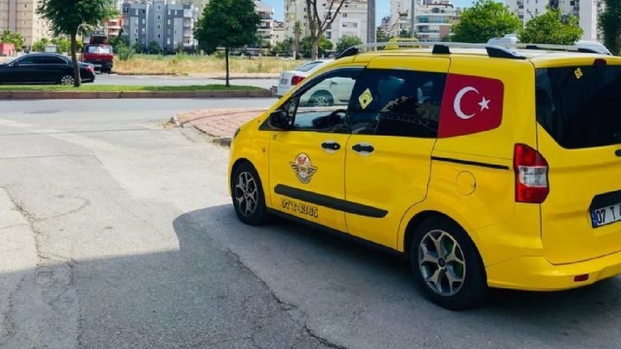 Antalya'da taksi ücretlerine zam
