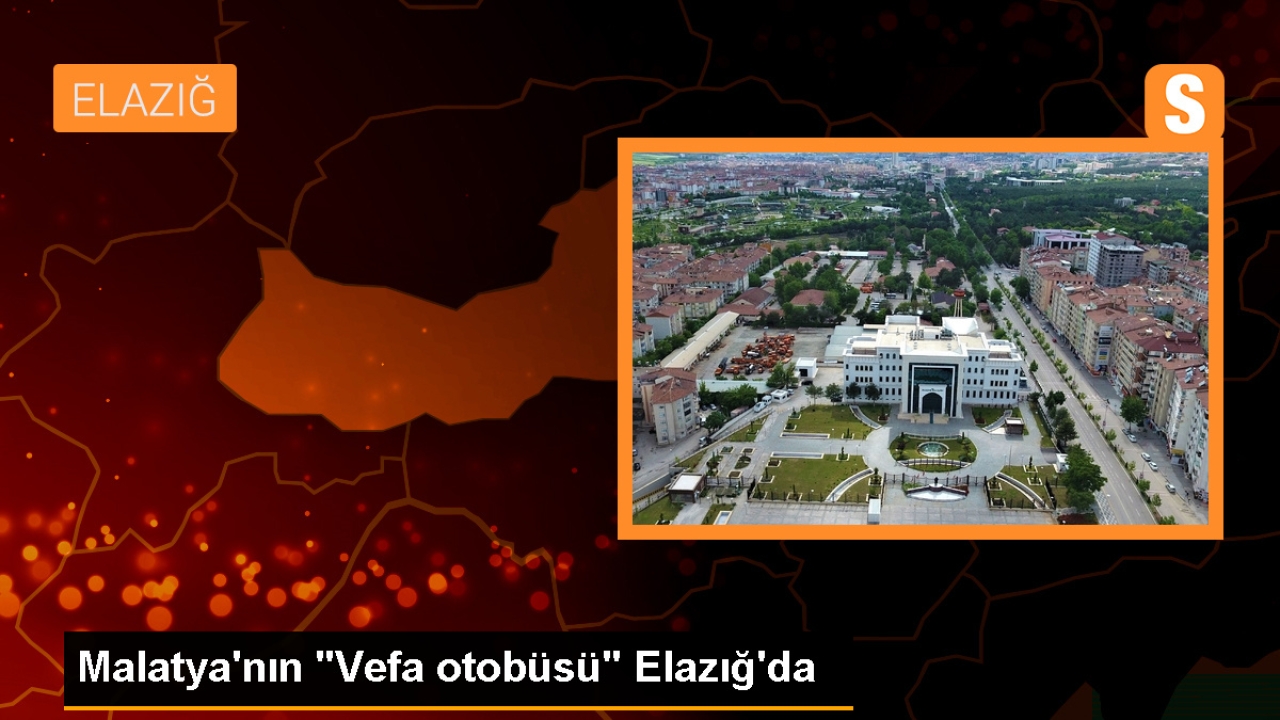 Vefa Otobüsü Elazığ'da