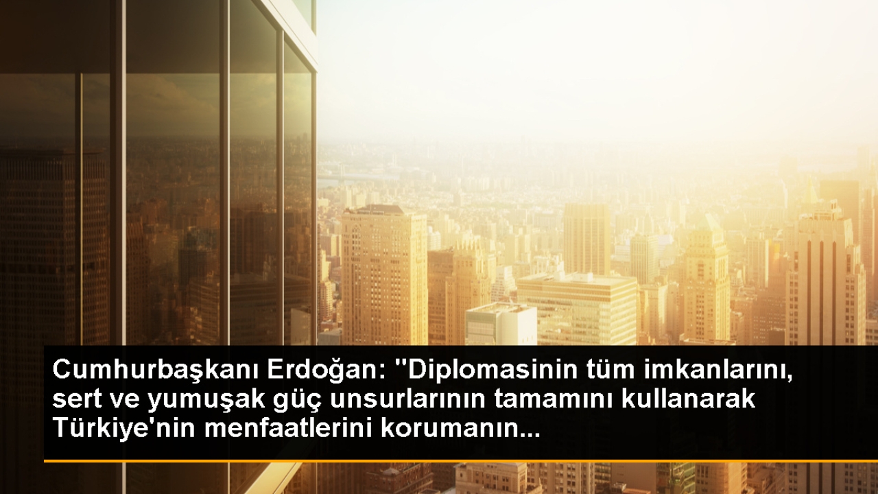 Cumhurbaşkanı Erdoğan: