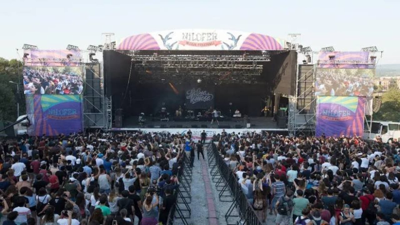 Kamp ve alkol yasağının ardından Nilüfer Müzik Festivali iptal edildi