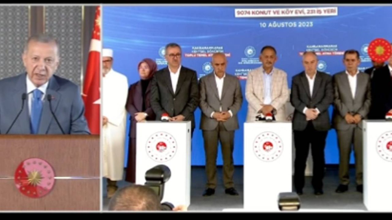 Erdoğan: CHP ve şürekâsının kentsel dönüşüme yönelik saldırılarının arkasında halk düşmanlığı var