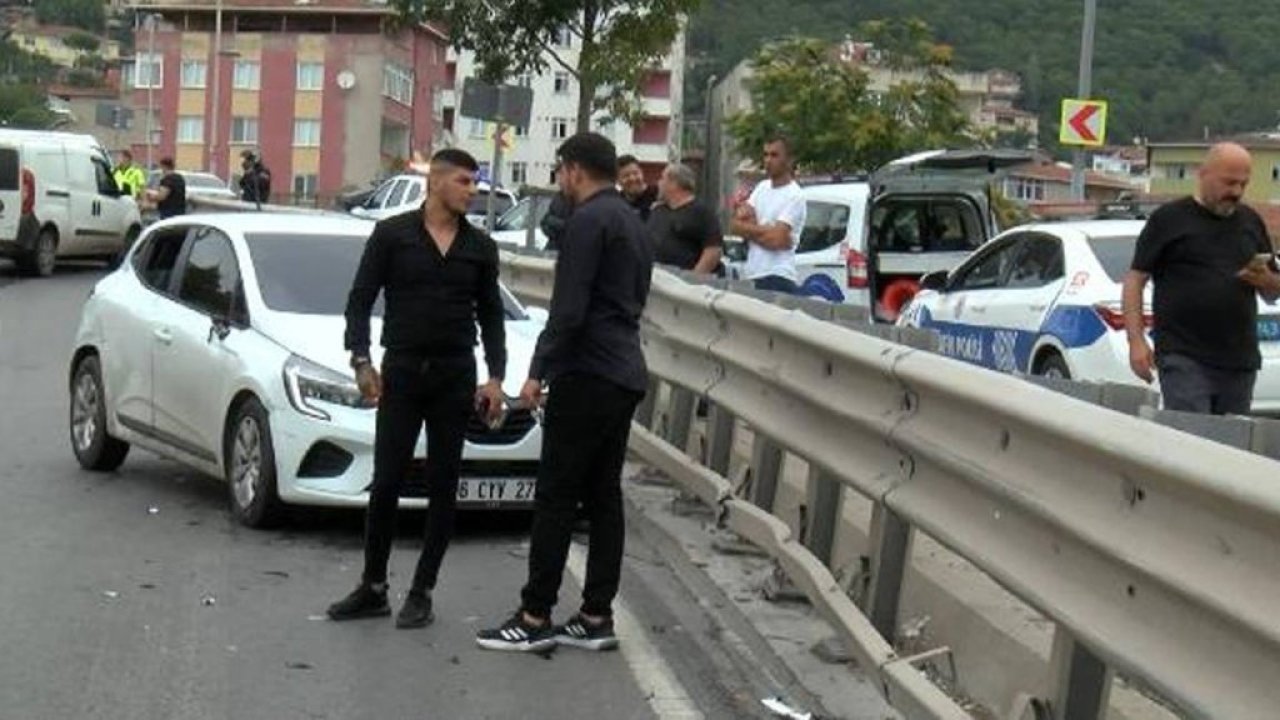 Maltepe'de 16 aracın karıştığı zincirleme kaza: 5 yaralı