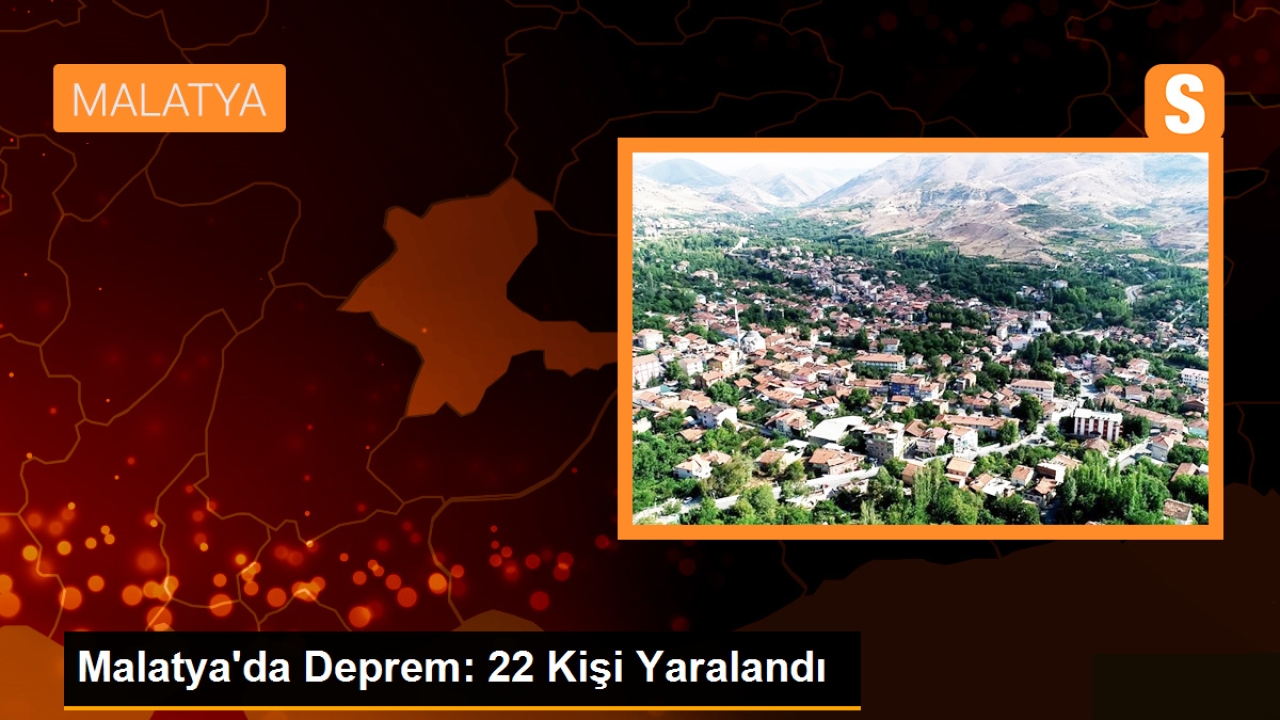 Malatya'da meydana gelen depremde 22 kişi yaralandı