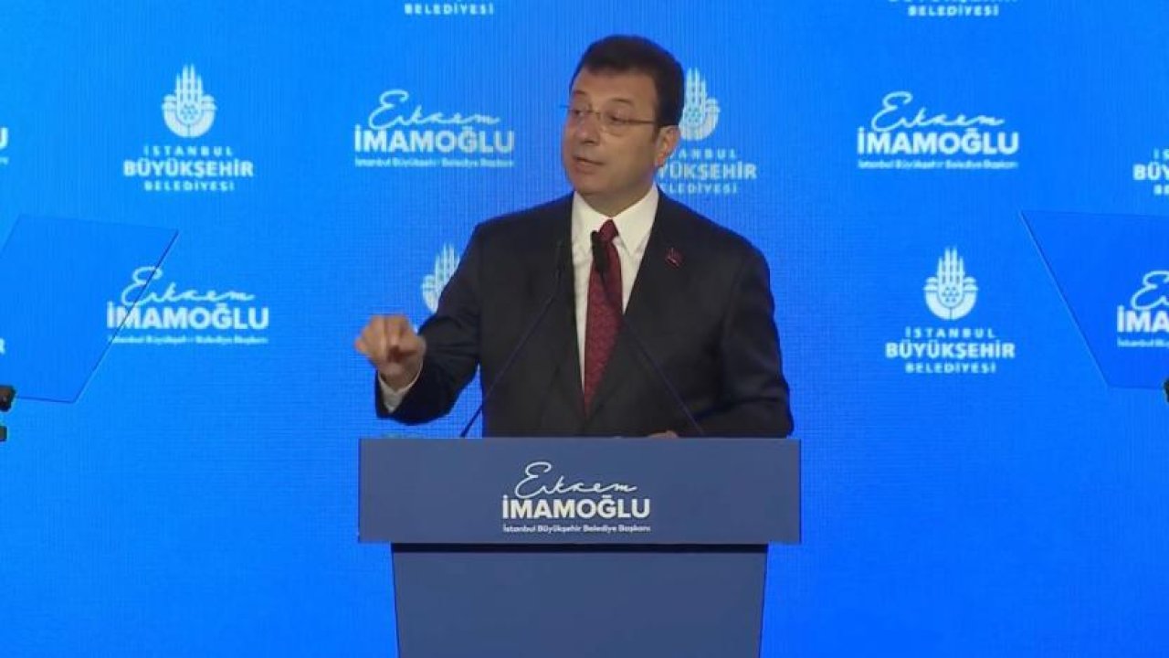 Ekrem İmamoğlu, sonunda adaylığını açıkladı!