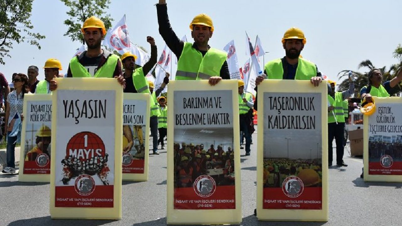 'Sömürüye ve İşsizliğe karşı 1 Mayıs’a'