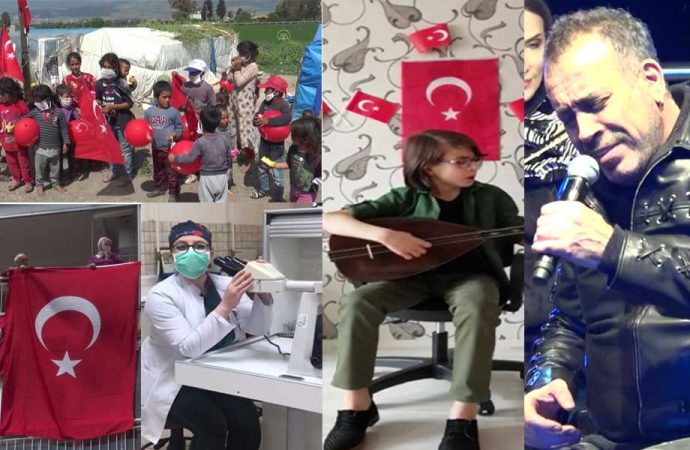 Yurdun dört bir yanında 23 Nisan coşkusu