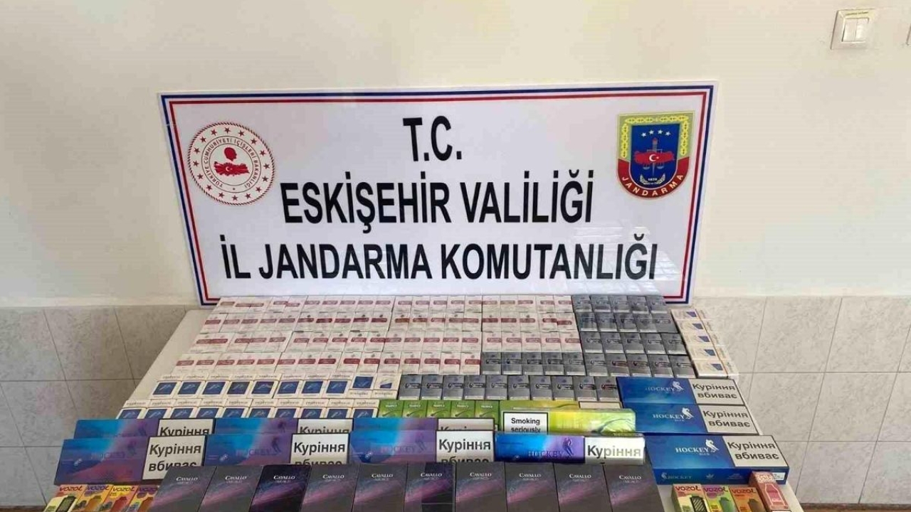 Eskişehir'de Kaçak Sigara Operasyonu: 500 Paket Sigara Ele Geçirildi