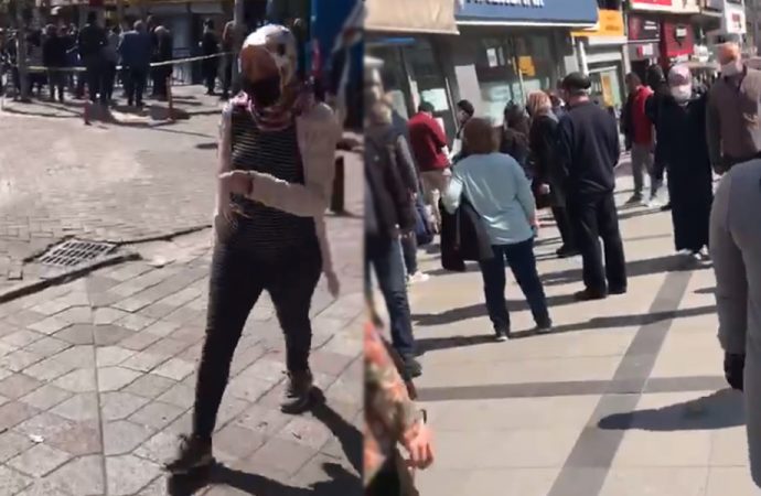 Sosyal mesafe lafta kaldı! Zeytinburnu’nda halk sokağa akın etti