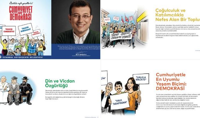 Yandaşlar, İBB broşürünü çarpıtarak linç kampanyası başlattı