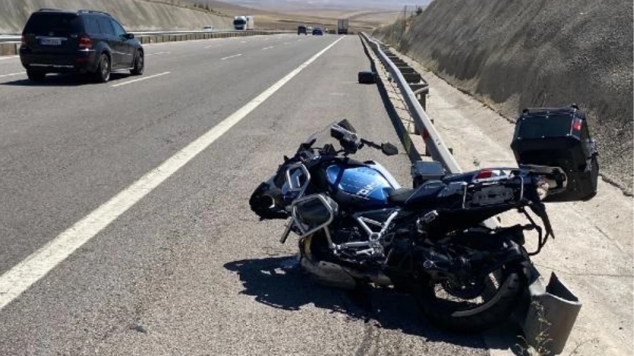 Niğde'de motosiklet kazası: 1 ölü, 1 yaralı